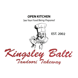 Kingsley Balti logo.